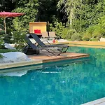 Bayern - Adults Only - Mit Zugspitzblick - Eibsee-naehe - Wellnessbereich - Naturpool Im Sommer Hotel Grainau