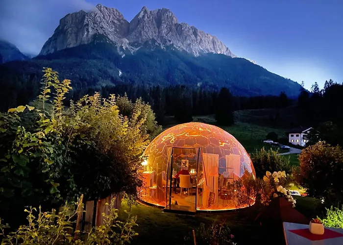 Bayern - Adults Only - Mit Zugspitzblick - Eibsee-naehe - Wellnessbereich - Naturpool Im Sommer Grainau