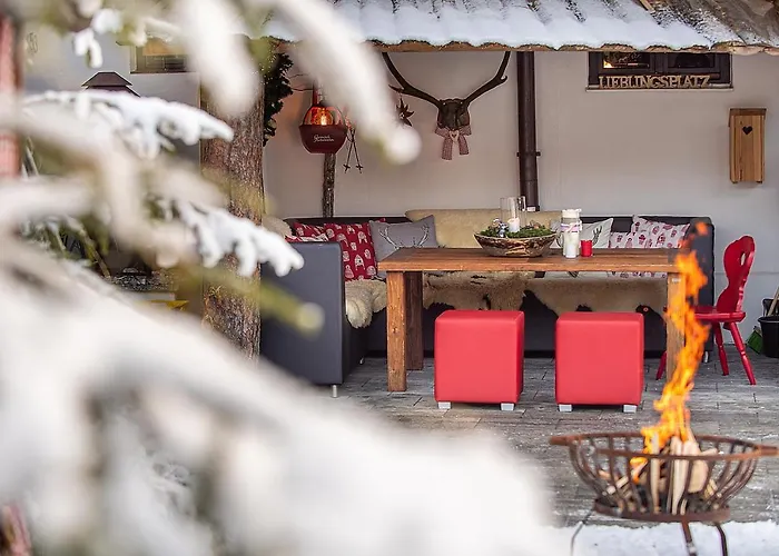 Bayern - Adults Only - Mit Zugspitzblick - Eibsee-naehe - Wellnessbereich - Naturpool Im Sommer Grainau