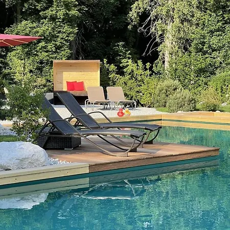 Bayern - Adults Only - Mit Zugspitzblick - Eibsee-naehe - Wellnessbereich - Naturpool Im Sommer 4*