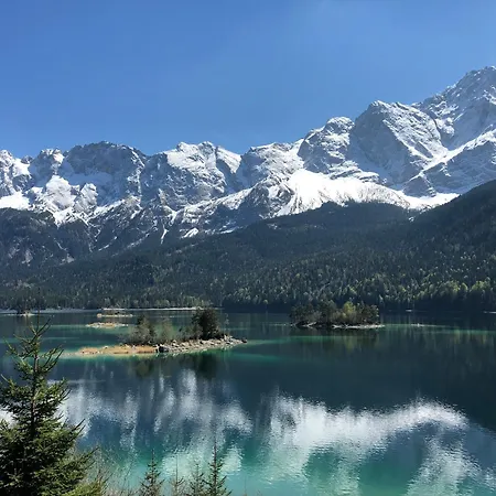 Bayern - Adults Only - Mit Zugspitzblick - Eibsee-naehe - Wellnessbereich - Naturpool Im Sommer 4*