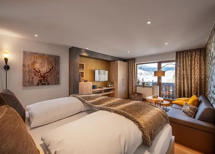 Bayern - Adults Only - Mit Zugspitzblick - Eibsee-naehe - Wellnessbereich - Naturpool Im Sommer Hotel 4*